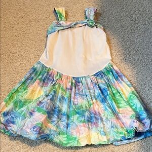 Vintage Rare Editions Girls' Pastel Floral size 8 Dress - Multicolor